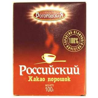 Какао порошок Российский 100г Богородск